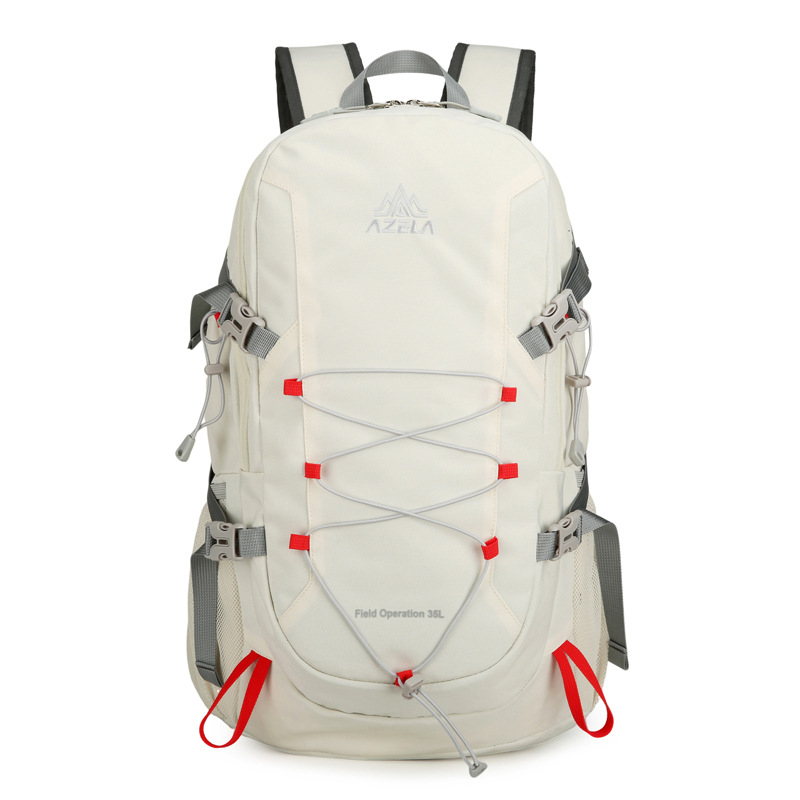 Ultra lengvas sportinis kuprinė su oro pagalvėmis dirželiais ir poliesterio pamušalu, skirta alpinizmui ir dviračių mėgėjams