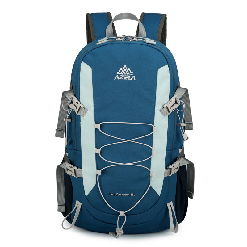 Ultra lengvas sportinis kuprinė su oro pagalvėmis dirželiais ir poliesterio pamušalu, skirta alpinizmui ir dviračių mėgėjams