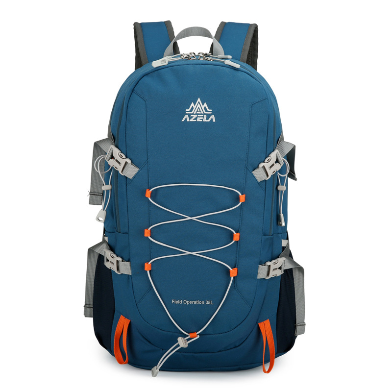 Ultra lengvas sportinis kuprinė su oro pagalvėmis dirželiais ir poliesterio pamušalu, skirta alpinizmui ir dviračių mėgėjams