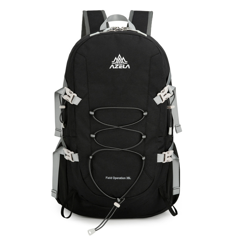 Ultra lengvas sportinis kuprinė su oro pagalvėmis dirželiais ir poliesterio pamušalu, skirta alpinizmui ir dviračių mėgėjams