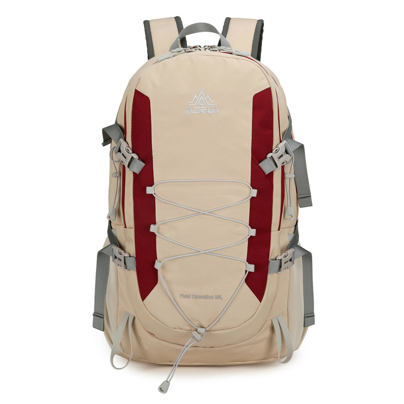 Ultra lengvas sportinis kuprinė su oro pagalvėmis dirželiais ir poliesterio pamušalu, skirta alpinizmui ir dviračių mėgėjams