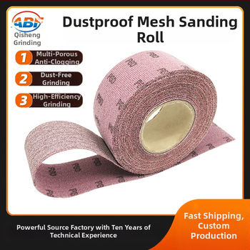 ABF алуминиева абразивна лента с мрежеста основа за сухо шлайфане на автомобилни повърхности и премахване на прах