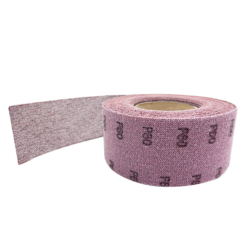 ABF алуминиева абразивна лента с мрежеста основа за сухо шлайфане на автомобилни повърхности и премахване на прах