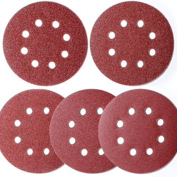 Samermet полиращи дискове за орбитален шлайф, алуминиев оксид, велурена основа