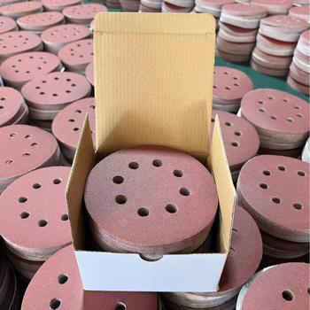 Samermet полиращи дискове за орбитален шлайф, алуминиев оксид, велурена основа