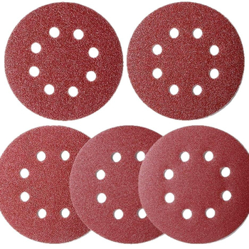 Samermet полиращи дискове за орбитален шлайф, алуминиев оксид, велурена основа