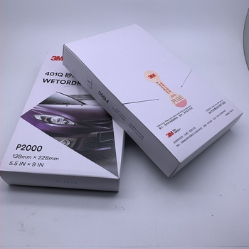 3M мокра шкурка за шлайфане, 2000 mesh, 1500 grit, полиране на драскотини по боята на автомобилa