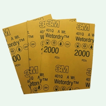 3M мокра шкурка за шлайфане, 2000 mesh, 1500 grit, полиране на драскотини по боята на автомобилa