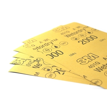 3M мокра шкурка за шлайфане, 2000 mesh, 1500 grit, полиране на драскотини по боята на автомобилa