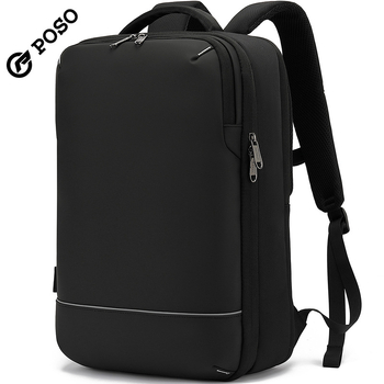 Üzleti utazáshoz való laptop hátizsák – nagy kapacitású (20-35L, poliészter, lopás elleni védelem, 15,6 hüvelykes laptophoz illeszkedik, vízálló)