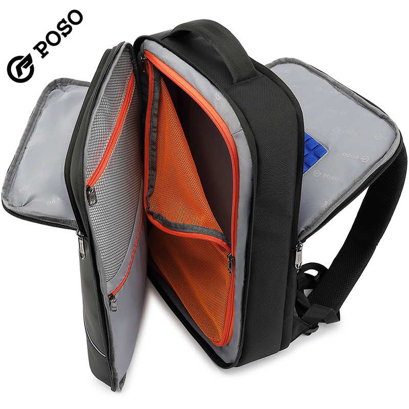 Üzleti utazáshoz való laptop hátizsák – nagy kapacitású (20-35L, poliészter, lopás elleni védelem, 15,6 hüvelykes laptophoz illeszkedik, vízálló)