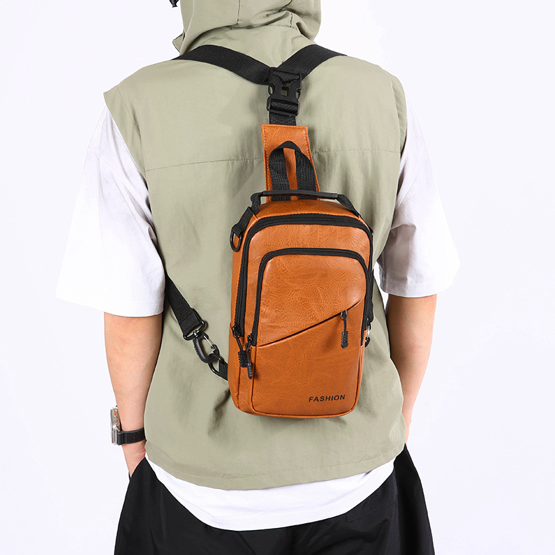 Férfi mellkas táska Point Race – PU anyag, vízálló, ultrakönnyű, kopásálló