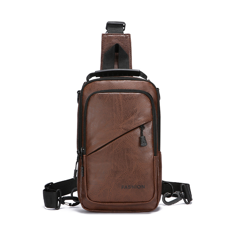 Férfi mellkas táska Point Race – PU anyag, vízálló, ultrakönnyű, kopásálló