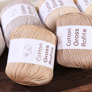 Wealthy Elephant medvilnės šiaudinės siūlai audiniams — pusverstedas, roving siūlai