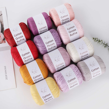 Wealthy Elephant medvilnės šiaudinės siūlai audiniams — pusverstedas, roving siūlai