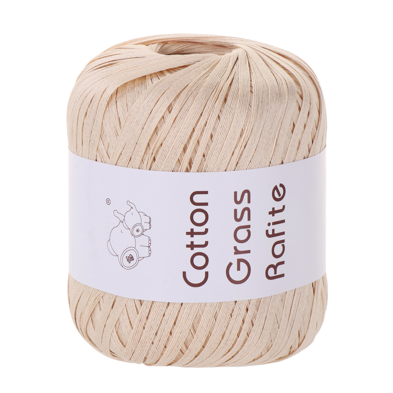 Wealthy Elephant medvilnės šiaudinės siūlai audiniams — pusverstedas, roving siūlai