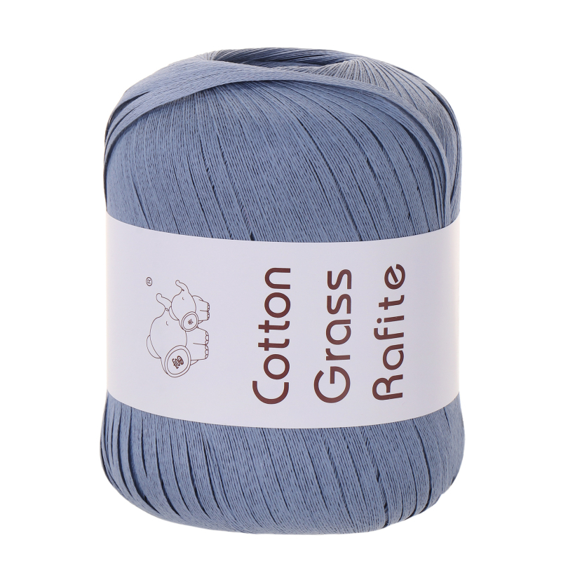 Wealthy Elephant medvilnės šiaudinės siūlai audiniams — pusverstedas, roving siūlai