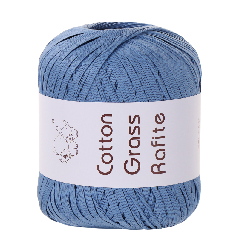 Wealthy Elephant medvilnės šiaudinės siūlai audiniams — pusverstedas, roving siūlai