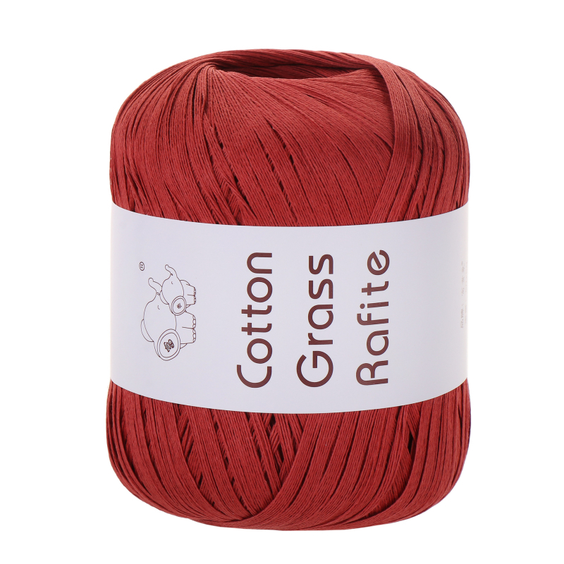 Wealthy Elephant medvilnės šiaudinės siūlai audiniams — pusverstedas, roving siūlai