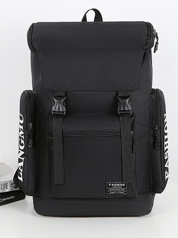 Τσάντα πλάτης unisex για εξωτερικούς χώρους, street style, χωρητικότητα 20–35 L, συμβατή με φορητό 15 ιντσών, μείωση βάρους, καμπύλοι ιμάντες ώμου (Υλικό: νάιλον; Χωρητικότητα: 20–35 L; Φορητός: 15 ιντσών; Λειτουργία: μείωση βάρους; Σύστημα: καμπύλοι)