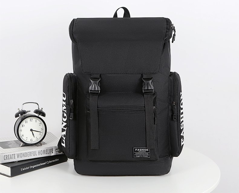 Rucsac unisex pentru outdoor, stil urban, capacitate 20–35 L, compatibil cu laptop de 15 inchi, redus încărcarea, curele de umăr curbate (Material: nylon; Capacitate: 20–35 L; Laptop: 15 in; Funcție: reducerea încărcării; Curele: curbate)