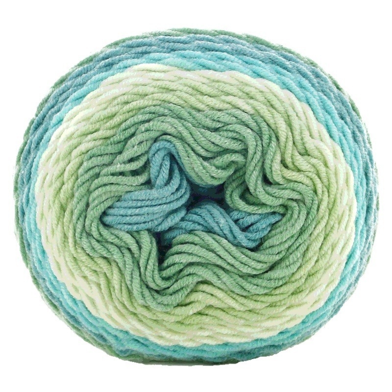 Ruyi Bird siūlų komplektas rankdarbiams — mišrių ring-spun siūlų iš Hebėjos, tinkamas megztiniams ir skrybėlėms