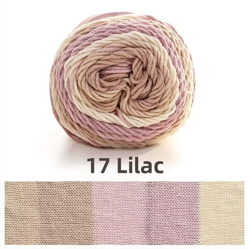 Ruyi Bird siūlų komplektas rankdarbiams — mišrių ring-spun siūlų iš Hebėjos, tinkamas megztiniams ir skrybėlėms