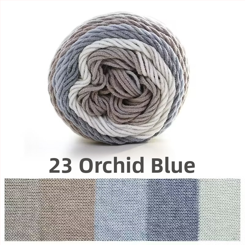 Ruyi Bird siūlų komplektas rankdarbiams — mišrių ring-spun siūlų iš Hebėjos, tinkamas megztiniams ir skrybėlėms