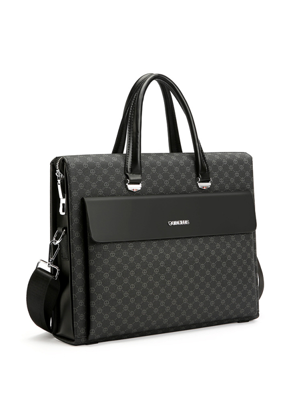 GORCHIS Vīriešu PU Biznesa Soma ar Paroles Slēdzeni, Pretzādzībai, Liela Ietilpība, Crossbody