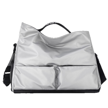 Idigi τσάντα γυμναστηρίου με διαχωρισμό στεγνού/υγρού, 20-35L, δερμάτινο φιλμ, αδιάβροχη, επεκτασιμότητα