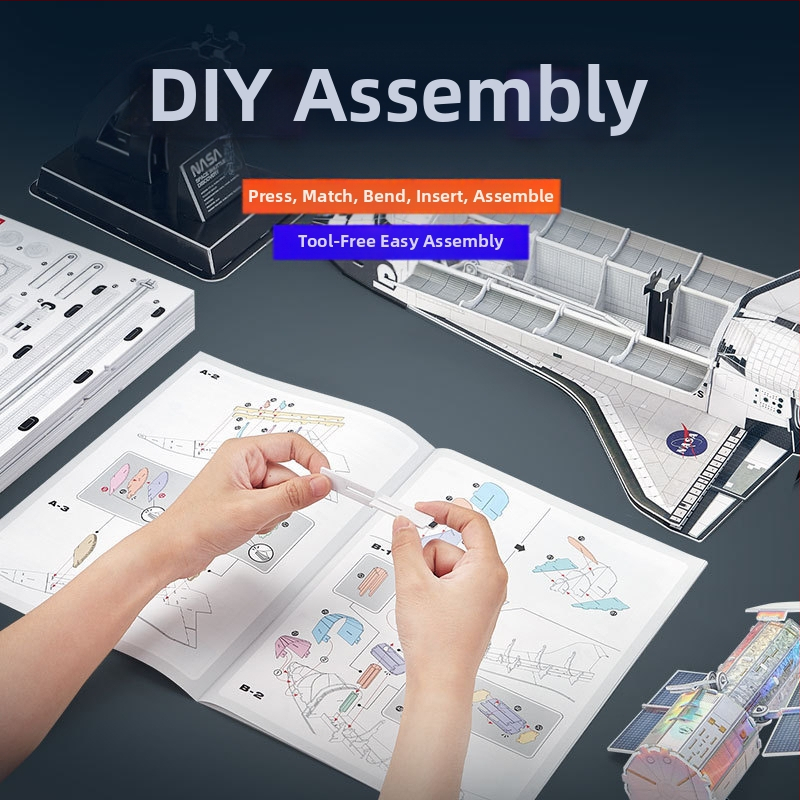 Лего съвместими Apollo Saturn V конструктори със светлинна функция, 800+ части, ABS пластмаса, подходящи за DIY