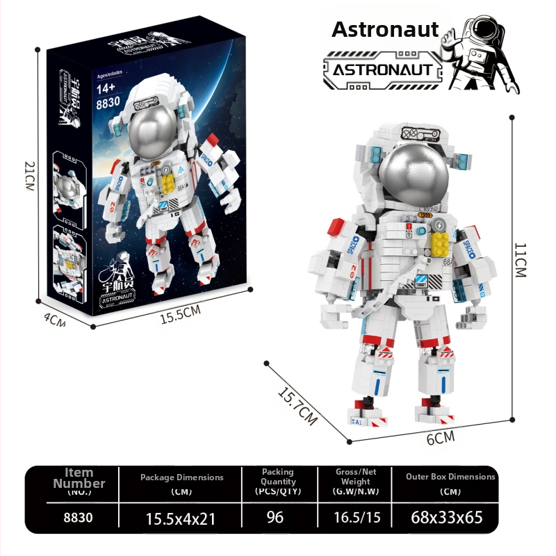 Lego-kompatibilis Apollo Saturn V építőblokkok LED-fényfunkcióval, 800+ darab, ABS műanyag, DIY-barát