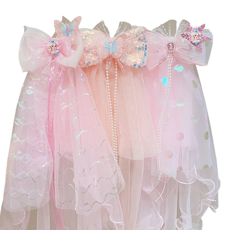 Princeses krones matu spraude - roku darīts režģa matu aksesuārs bērniem