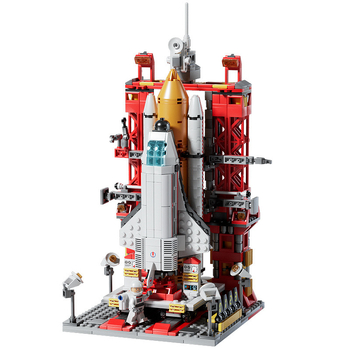 Lego‑kompatibil űrrepülőgép építő készlet, ABS műanyag, 800+ darab, 1,5 kg, DIY testreszabható