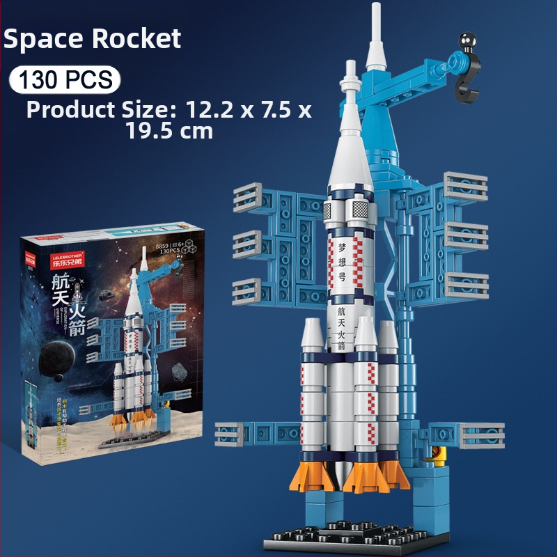 Lego‑kompatibil űrrepülőgép építő készlet, ABS műanyag, 800+ darab, 1,5 kg, DIY testreszabható