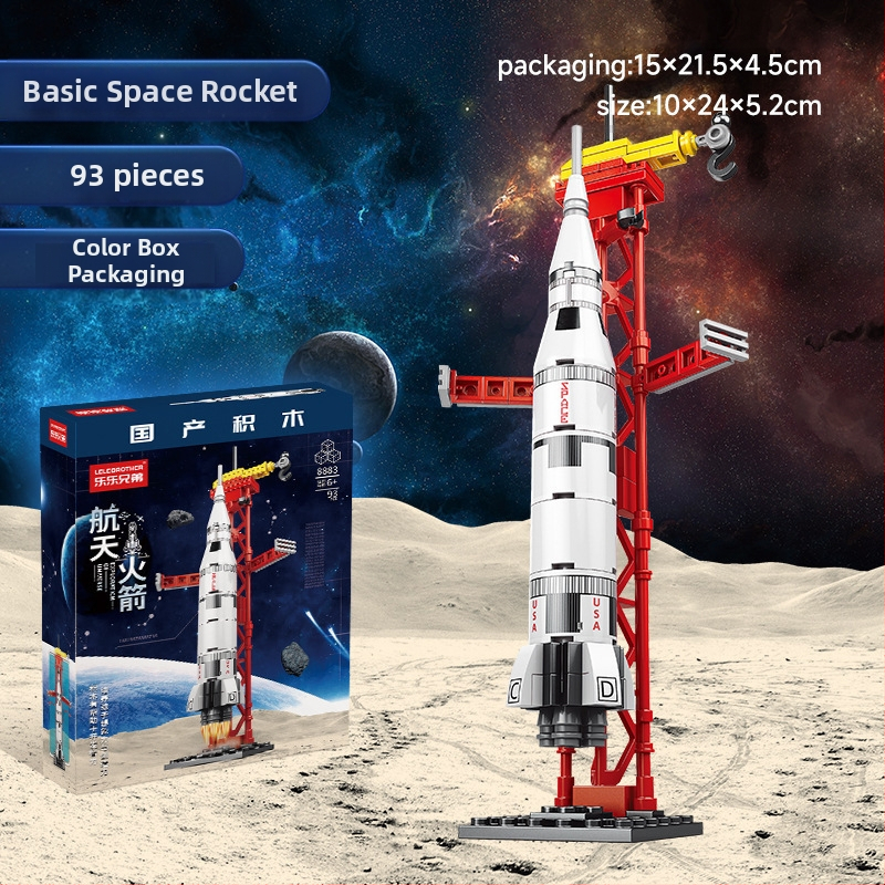 Lego‑kompatibil űrrepülőgép építő készlet, ABS műanyag, 800+ darab, 1,5 kg, DIY testreszabható