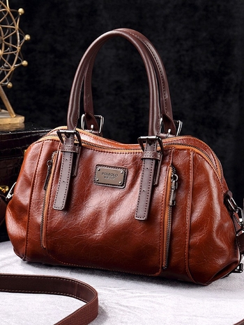 POLBOLO válltáska | kiváló minőségű anyagból készült szövet, nylon bélés, vízszintes négyzetes forma, cipzáros zseb, laminált cipzáras zseb, belső elválasztó, mindennapi használatra, tavasz 2025