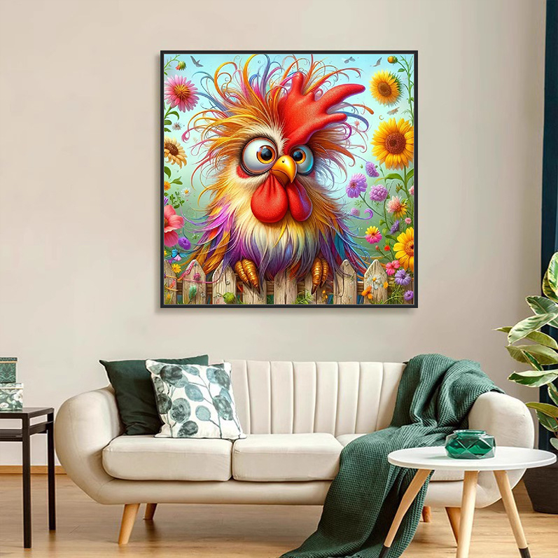 Σετ κεντήματος με σταυρούς – Τοπίο μοτίβο, βαμβακερό ύφασμα, 11CT, Meng linmei