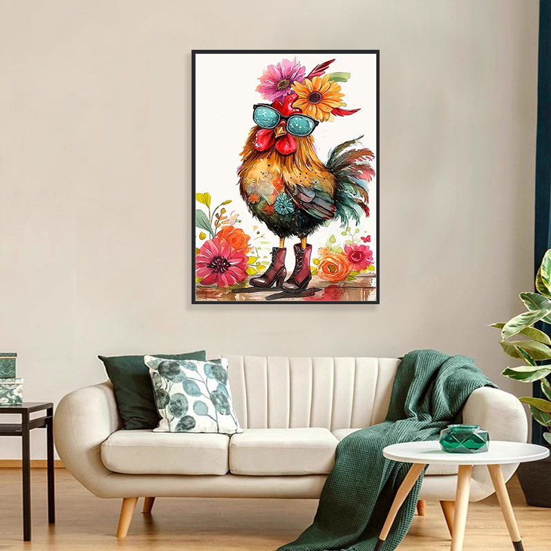 Σετ κεντήματος με σταυρούς – Τοπίο μοτίβο, βαμβακερό ύφασμα, 11CT, Meng linmei