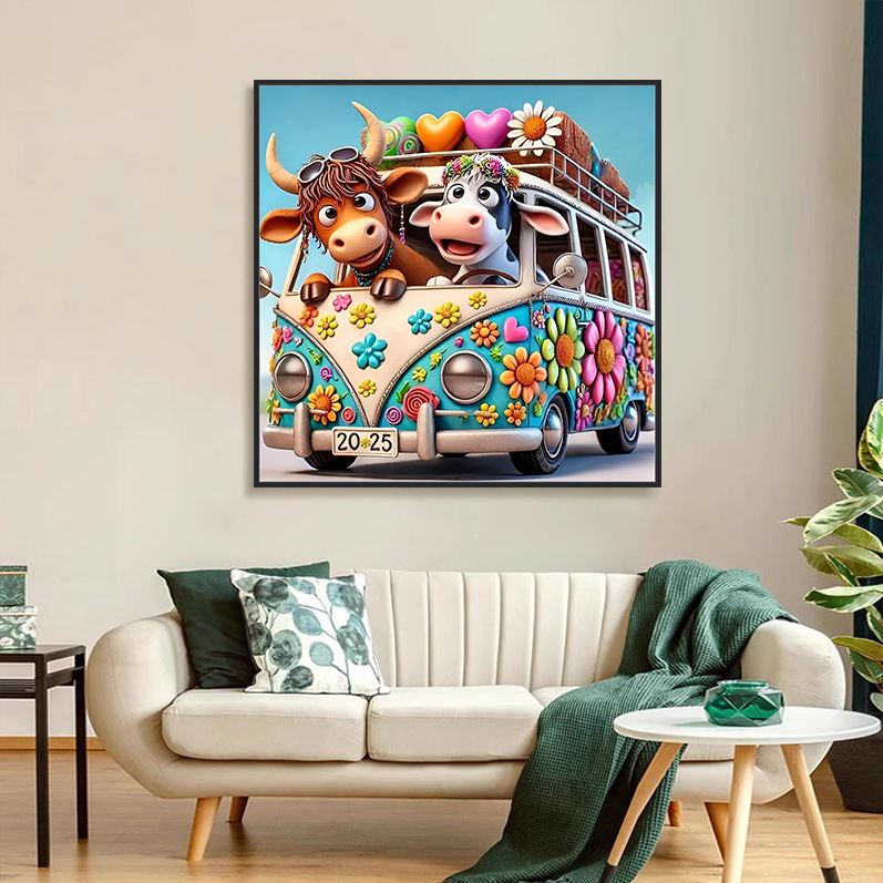 Σετ κεντήματος με σταυρούς – Τοπίο μοτίβο, βαμβακερό ύφασμα, 11CT, Meng linmei