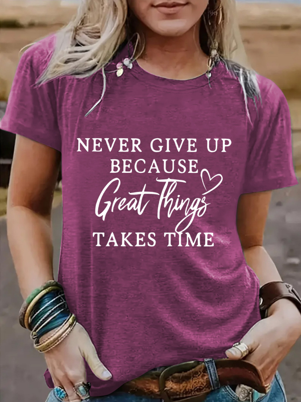 Női póló nyomott mintával, rövid ujjú, kerek nyakú — 50–70% poliészter / 30–50% pamut, street hipster stílus.