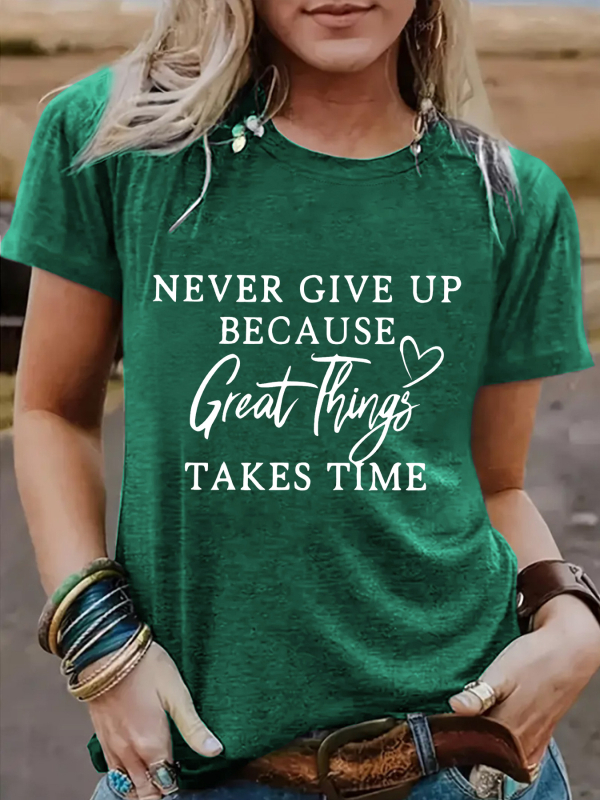 Női póló nyomott mintával, rövid ujjú, kerek nyakú — 50–70% poliészter / 30–50% pamut, street hipster stílus.