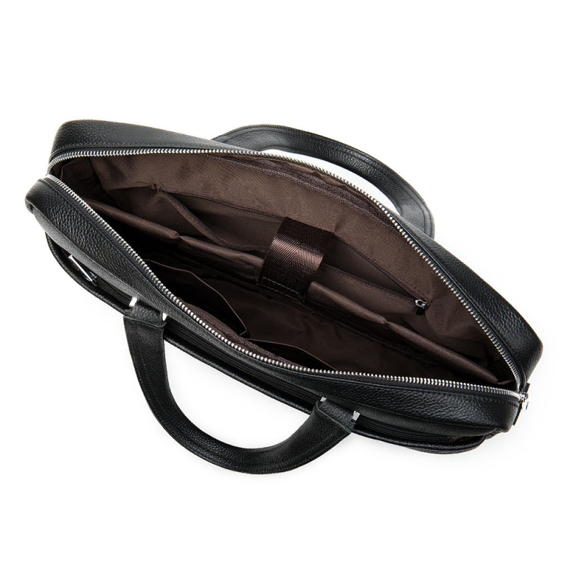 Férfi üzleti bőrtáska laptophoz, első osztályú marhabőr, vízálló, bővíthető, üzleti utazásokhoz