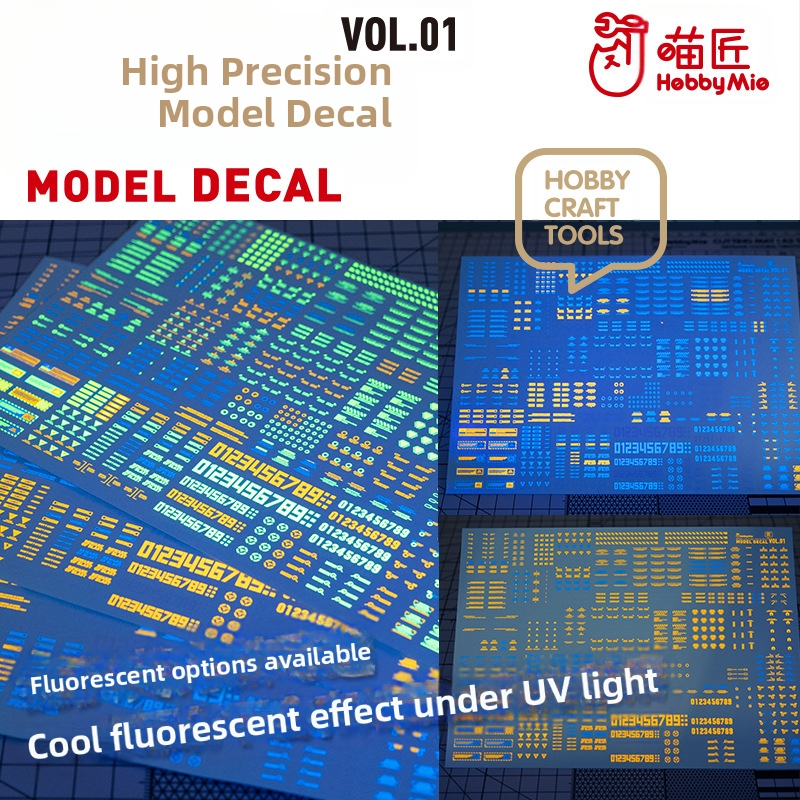 Воден трансфер стикер VOL1 модел – Meowsmith, универсален модел, флуоресцентна опция, материал: воден стикер, тегло: 1