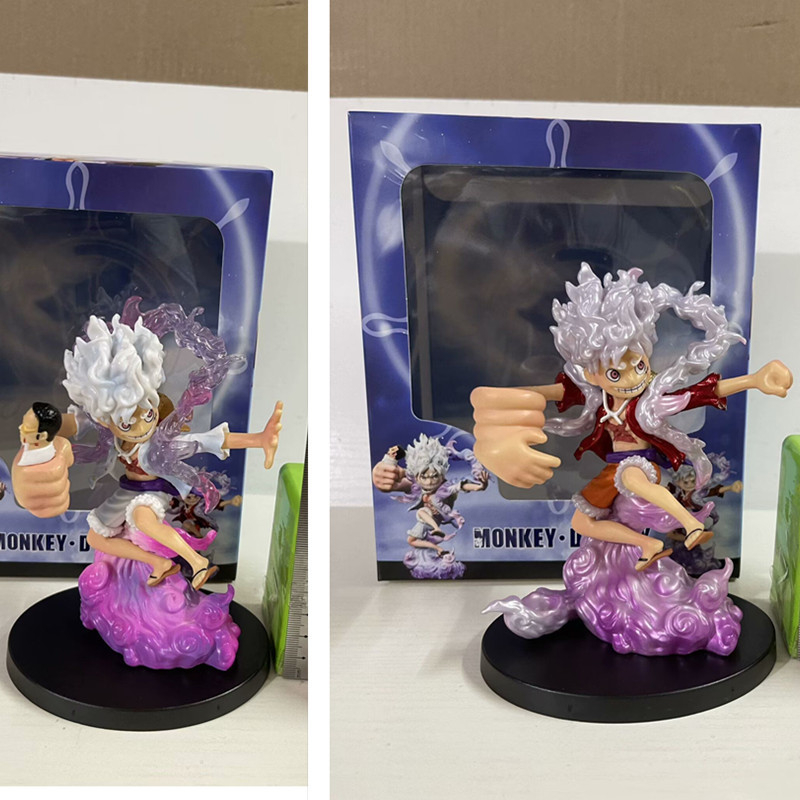 One Piece Nika Luffy: Napisten Gumiféle Gyümölcsének Ébredése — PVC figura, Dobozos csomagolás, 15+ éveseknek, Egghead Island Arc