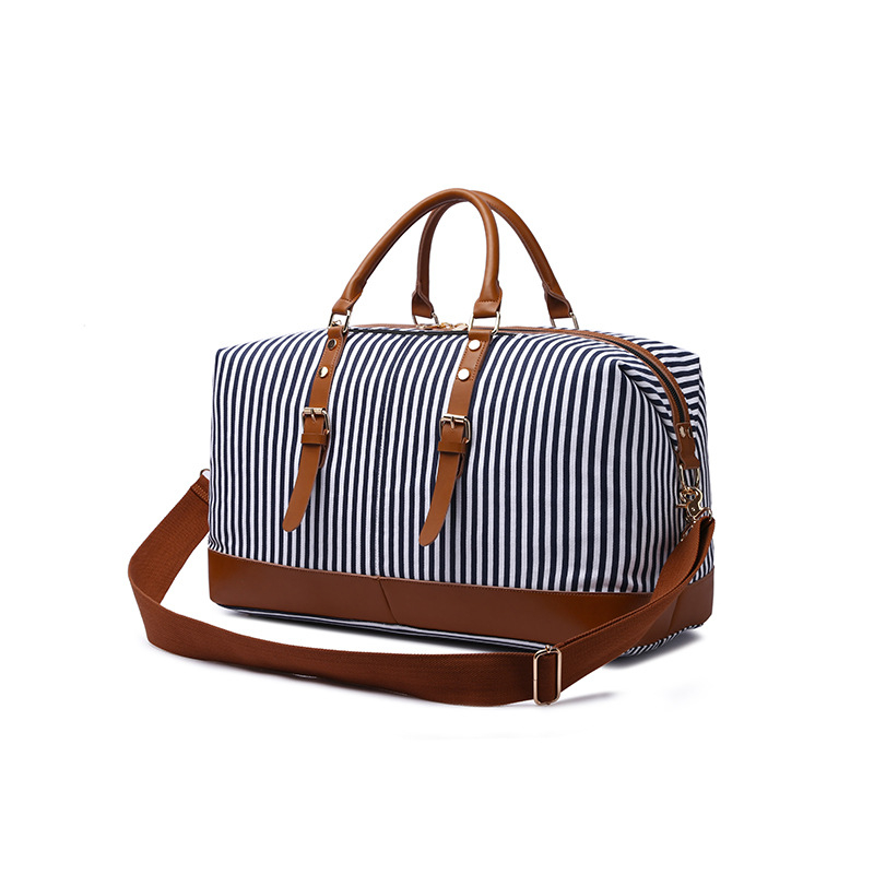 Zuolunduo Sávos Satchel Utazótáska, Vászon, 36–55 L, Modell 8655t