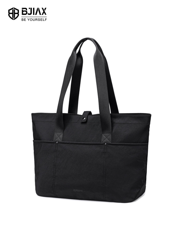 Geantă Tote cu capacitate 20–35L, din nylon, Bjiax, stil urban minimalist, respirabilă și rezistentă la uzură