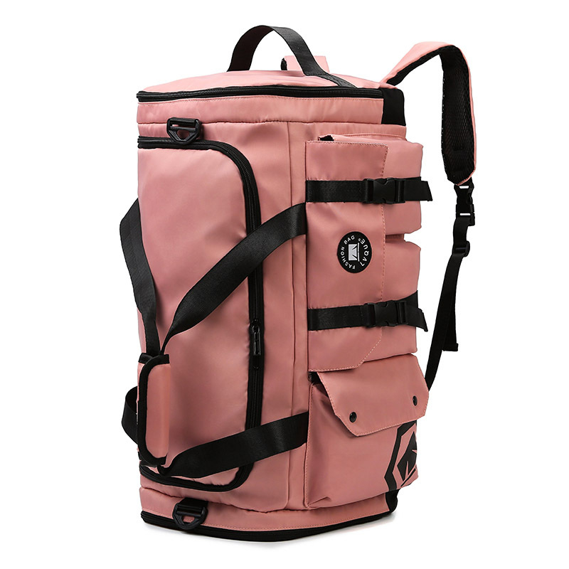 Uniszex sporttáska edzésekhez, 20-35L, Oxford anyag, vízálló, száraz–nedves rekesz, Yuyi márka