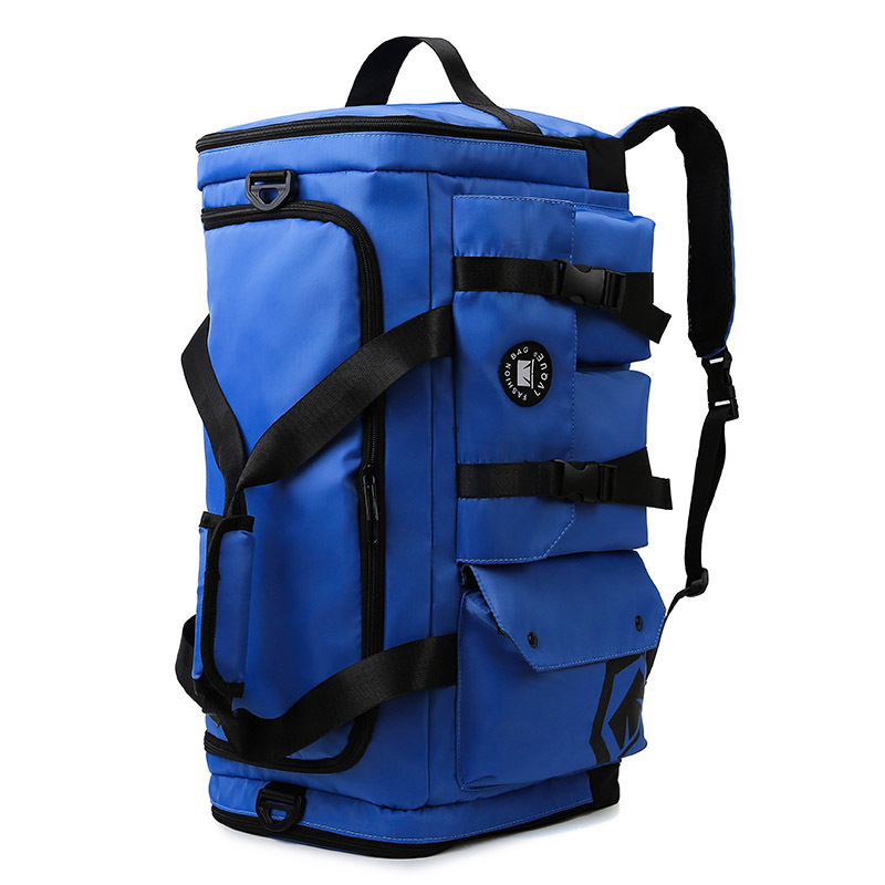 Uniszex sporttáska edzésekhez, 20-35L, Oxford anyag, vízálló, száraz–nedves rekesz, Yuyi márka