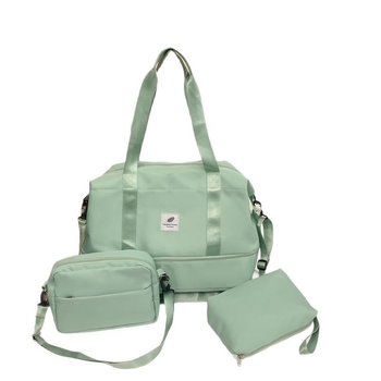 Σετ τριών τσαντών για αθλητικά ταξίδια - νάιλον, πολύ ελαφρύ, ανθεκτικό στη φθορά, Unisex, στυλ Αναψυχής-Ταξίδια (Χωρητικότητα: 20-35L)